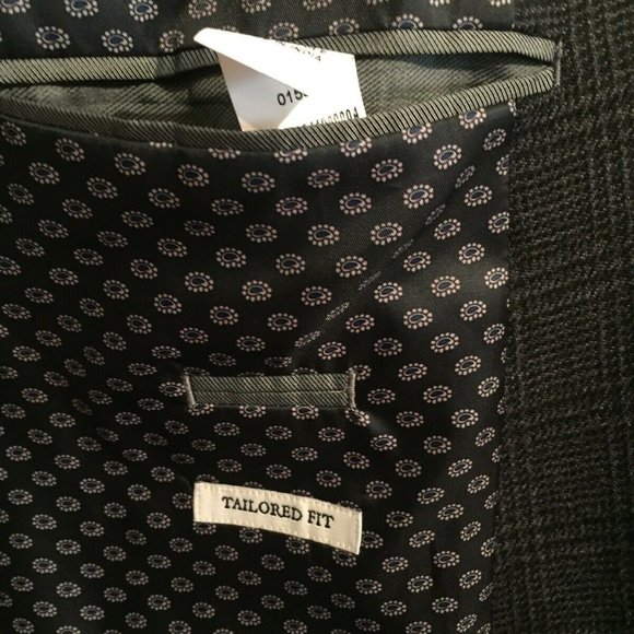 Jos A Bank 1905 48R B&T Vent Sport Coat 100% Wool - Picture 10 of 12